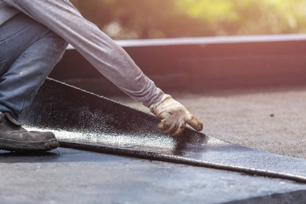 Professional Waterproofing technician working in Prattsburgh, NY